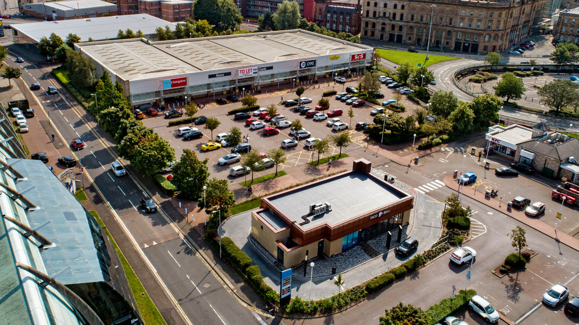 Waterfront Retail Park - overview